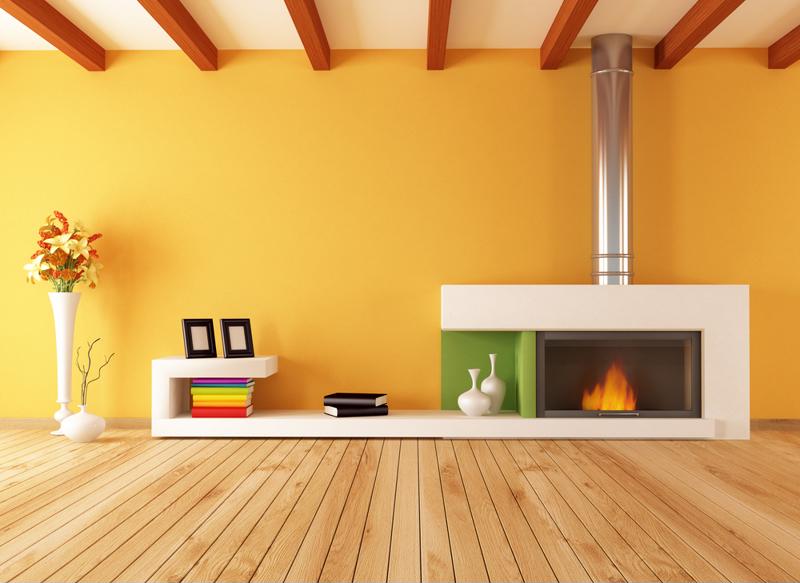 Soft yellow interiors can create a cozy living space.