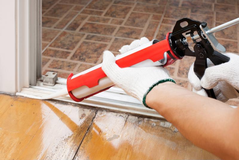 Sealing up windows and doors will keep your home warm in the winter.
